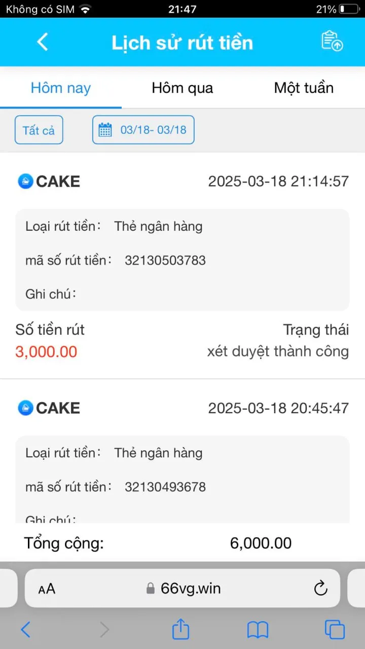 Nhà cái 789VG lừa đảo