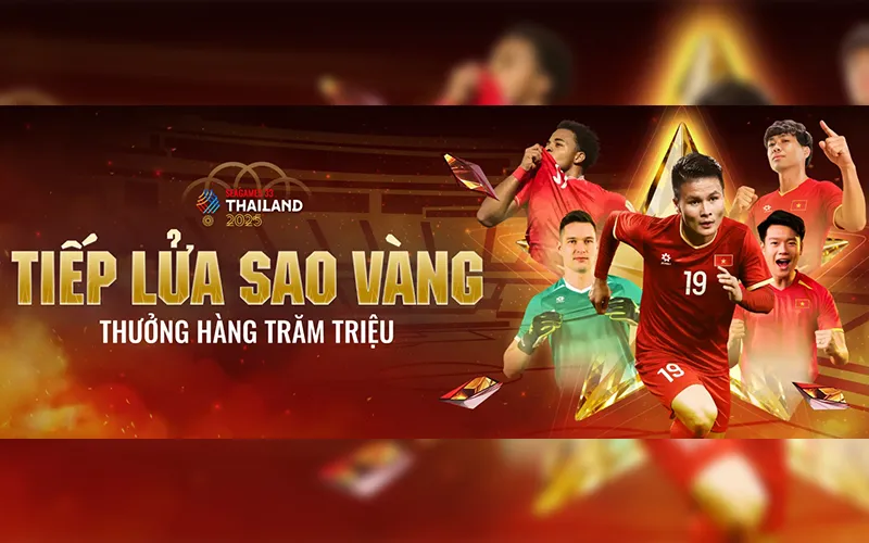 Khuyến Mãi SEA Games GEM88 Với Gói Tiếp Lửa Sao Vàng
